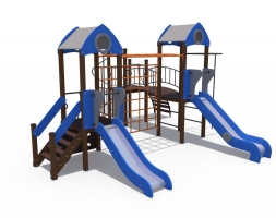 Детский игровой комплекс Космос Н-1200 и Н-900 ДИО 05050, фото 2