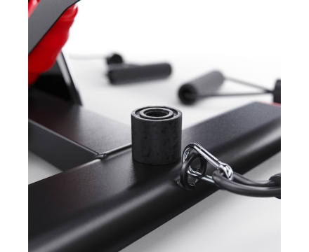 Балансировочный степпер DFC XtivePRO с эспандерами, черно-красный, фото 11