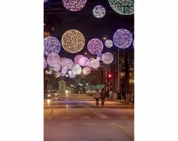 Светящаяся плоская фигура Диск (диаметр 0,8 м)