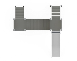 Детская игровая площадка Карапуз Эко ДИК 1.001.01-02 Н=900, фото 5