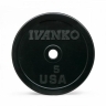 Изображение товара Бампированный обрезиненный диск IVANKO OBP-5KG (5 кг)