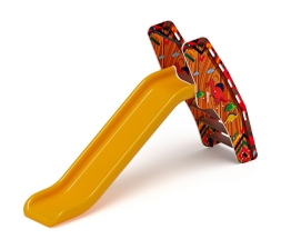 Горка пластиковая - ИО 42.01.01-03 - (желтый скат) H=1200 (Карандаши), фото 1