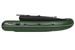 Моторная лодка ПВХ Фрегат 350 FM (ФМ) Зеленый, фото 5