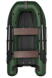 Моторная лодка ПВХ Фрегат 350 FM (ФМ) Зеленый, фото 1