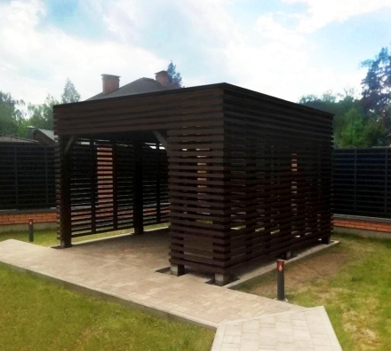 Современная беседка ГОРИЗОНТ, фото 3