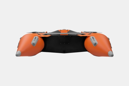 Gladiator C 370 AL ACTIVE Оранжево-темносерый моторная лодка ПВХ Алюминиевый пайол, фото 7