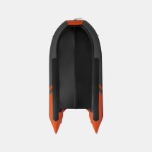 Gladiator C 370 AL ACTIVE Оранжево-темносерый моторная лодка ПВХ Алюминиевый пайол