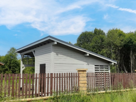 Навес для машин САЛБИ Несущий каркас, фото 2