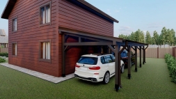 Навес для машин ОТТО Премиум комплектация, фото 4