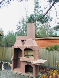 Печь № 23 — Печь барбекю c модулем под тандыр, фото 6