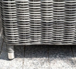 Зона 7 Кон Панна лаунж-зона из искусственного ротанга, цвет графит, фото 12