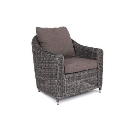 Зона 7 Кон Панна лаунж-зона из искусственного ротанга, цвет графит, фото 3