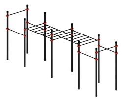 Воркаут 108 красный ВТ 12.20-01, фото 2 Воркаут 108 красный ВТ 12.20-01, фото 2