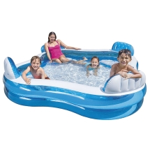 56475NP Бассейн надувной &quot;Swim center™ family lounge pool&quot;, 299х299х66см