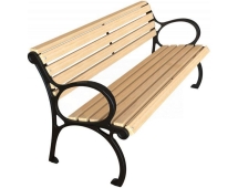 Скамейка чугунная Сеттльмент 1,5 м