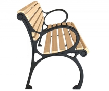 Скамейка чугунная Сеттльмент 1,5 м