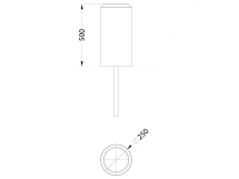 РМФ 1.04 Столбик Н=500