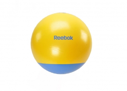 Гимнастический мяч двухцветный 75 см (голубой/желтый) RAB-40017CY, фото 1