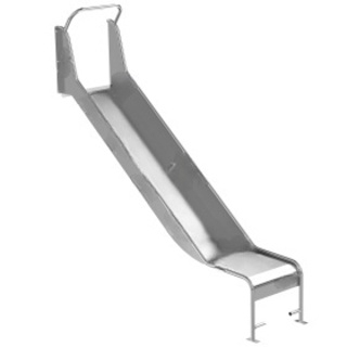 Горка из нержавеющей стали размером 2000х515 мм, фото 1