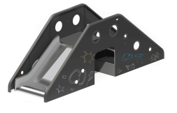 Детская горка Художник ГР-30 H=1000 для игровой площадки Детская горка Художник ГР-30 H=1000 для игровой площадки