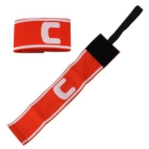 Капитанская повязка "TORRES", нейлон, безразмерная, красно-белый