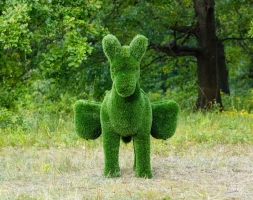 Топиари Ослик с кашпо газон Premium, фото 10