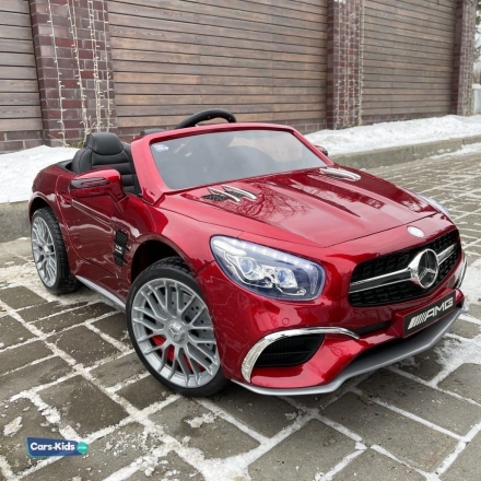 Электромобиль Mercedes-Benz SL65 AMG красный, фото 1