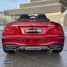 Электромобиль Mercedes-Benz SL65 AMG красный