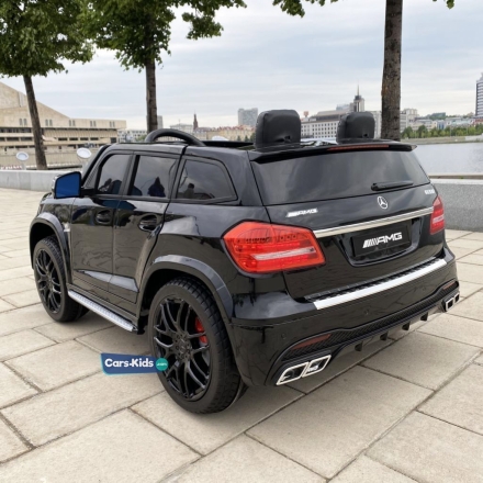 Электромобиль Mercedes-Benz GLS 63 AMG 4WD MP3 черный, фото 4