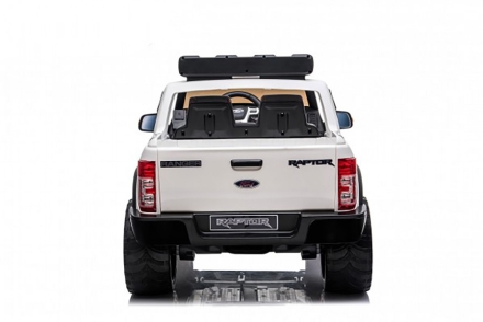 Детский электромобиль Ford Ranger Raptor Police с мигалками - DK-F150RP-WHITE, фото 10