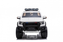 Детский электромобиль Ford Ranger Raptor Police с мигалками - DK-F150RP-WHITE