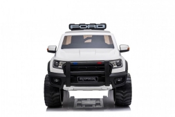 Детский электромобиль Ford Ranger Raptor Police с мигалками - DK-F150RP-WHITE, фото 8