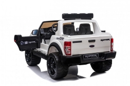 Детский электромобиль Ford Ranger Raptor Police с мигалками - DK-F150RP-WHITE, фото 9