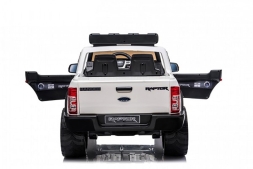 Детский электромобиль Ford Ranger Raptor Police с мигалками - DK-F150RP-WHITE, фото 7