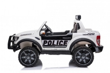 Детский электромобиль Ford Ranger Raptor Police с мигалками - DK-F150RP-WHITE