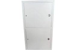 Шкаф пожарный Балтика-01 встроенный ШП-КО-320-12 ВЗБ (2ПК+2огн) ЗМ 1300x700x300 белый 016-4286