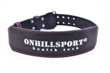 Пояс атлетический узкий однослойный Onhillsport