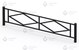 Ограждение металлическое тип-1