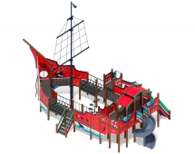 Детская игровая площадка Фрегат Мульт ДИК 2.03.3.04-10 H=1500 H=2000