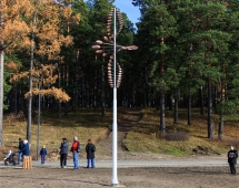 Медная скульптура Торнадо Малый размер