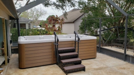 Плавательный спа-бассейн с противотоком Vita Spa VB4, фото 5