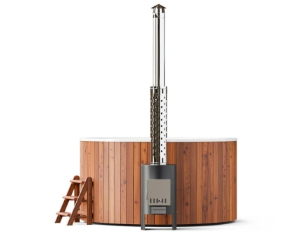 Купель COMFORT FAMILY 220 HOT (термоберёза), фото 7