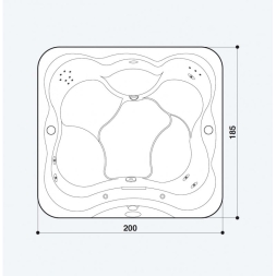 СПА Бассейн Jacuzzi Oxia, фото 8 СПА Бассейн Jacuzzi Oxia, фото 8
