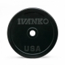 Изображение товара Бампированный обрезиненный диск IVANKO OBP-10KG (10 кг)