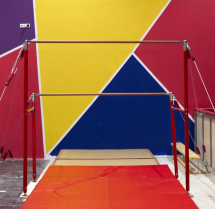 Брусья женские Олимпийские с углепластиковыми жердями профессиональные