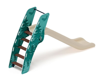 Горка пластиковая - ИО 42.01.01-04 - (бежевый скат) H=1200 (Тайга), фото 3