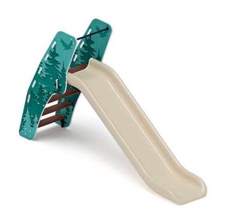 Горка пластиковая - ИО 42.01.01-04 - (бежевый скат) H=1200 (Тайга), фото 1