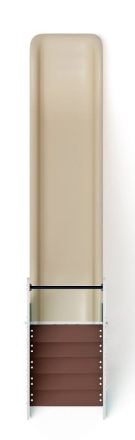 Горка пластиковая - ИО 42.01.01-04 - (бежевый скат) H=1200 (Тайга), фото 5