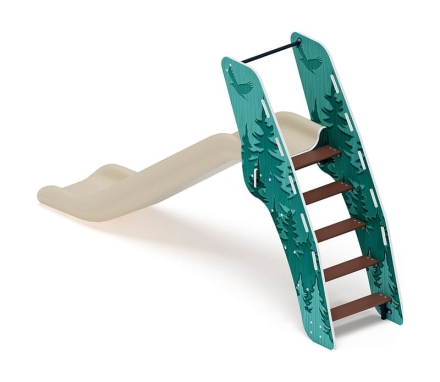 Горка пластиковая - ИО 42.01.01-04 - (бежевый скат) H=1200 (Тайга), фото 2