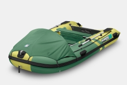 Gladiator C 370 AL ACTIVE Зелено-оливковый моторная лодка ПВХ Алюминиевый пайол, фото 1